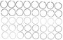 Mahle Engine Piston Ring Set