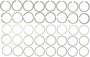 Mahle Engine Piston Ring Set