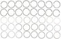 Mahle Engine Piston Ring Set