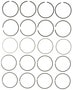 Mahle Engine Piston Ring Set