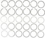 Mahle Engine Piston Ring Set
