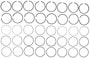 Mahle Engine Piston Ring Set