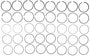 Mahle Engine Piston Ring Set