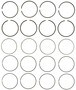 Mahle Engine Piston Ring Set