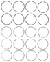 Mahle Engine Piston Ring Set