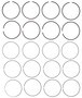 Mahle Engine Piston Ring Set