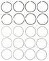 Mahle Engine Piston Ring Set