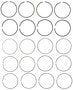 Mahle Engine Piston Ring Set