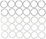 Mahle Engine Piston Ring Set
