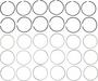 Mahle Engine Piston Ring Set