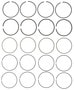 Mahle Engine Piston Ring Set