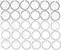 Mahle Engine Piston Ring Set