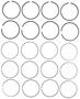 Mahle Engine Piston Ring Set