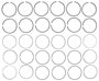 Mahle Engine Piston Ring Set