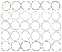 Mahle Engine Piston Ring Set