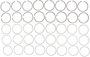 Mahle Engine Piston Ring Set