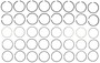 Mahle Engine Piston Ring Set