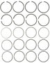 Mahle Engine Piston Ring Set