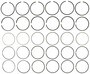 Mahle Engine Piston Ring Set