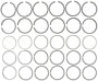 Mahle Engine Piston Ring Set