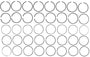 Mahle Engine Piston Ring Set