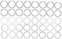 Mahle Engine Piston Ring Set