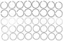 Mahle Engine Piston Ring Set