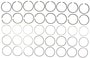 Mahle Engine Piston Ring Set