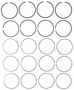 Mahle Engine Piston Ring Set
