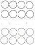 Mahle Engine Piston Ring Set