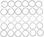 Mahle Engine Piston Ring Set