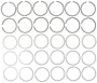 Mahle Engine Piston Ring Set