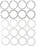 Mahle Engine Piston Ring Set