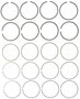 Mahle Engine Piston Ring Set