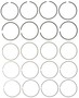 Mahle Engine Piston Ring Set