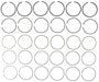 Mahle Engine Piston Ring Set