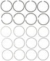 Mahle Engine Piston Ring Set