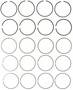 Mahle Engine Piston Ring Set