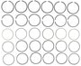 Mahle Engine Piston Ring Set
