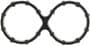 MAHLE Oil Filter Adapter Gasket