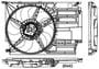 MAHLE BEHR Cooling Fan Assembly