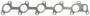 MAHLE Multi-Layer Steel (MLS) Exhaust Manifold Gasket