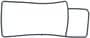 MAHLE Rubber Supercharger Gasket