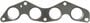 MAHLE Round Port Multi-Layer Steel (MLS) Exhaust Manifold Gasket