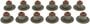 MAHLE Fluoroelastomer (FPM) Valve Stem Oil Seal Set