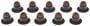MAHLE Metal, Molded Rubber Valve Stem Oil Seal Set