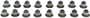 MAHLE Fluoroelastomer (FPM) Valve Stem Oil Seal Set