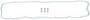MAHLE Valve Cover Gasket Set