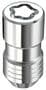 McGard 9/16-18 Inch Thread 7/8 Inch Hex Wheel Lock