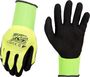 Mechanix Wear Small, Medium Fluorescent Yellow Nitrile Gloves